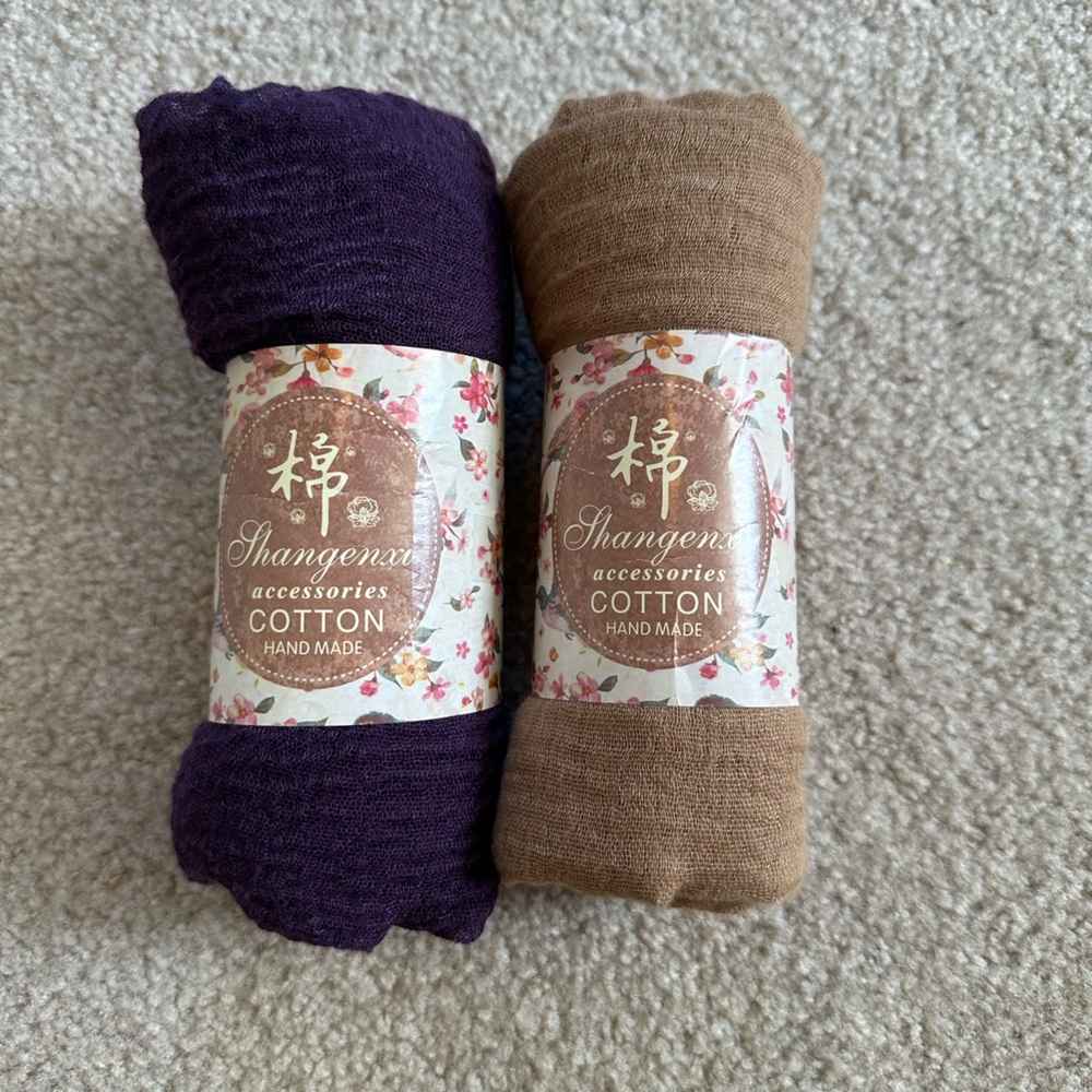 Scarves, one size, multicolored